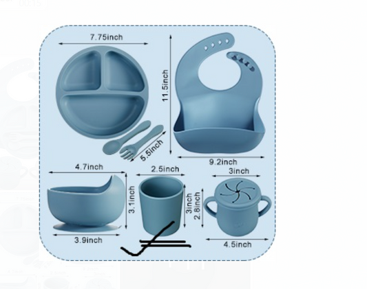 Baby Silicone tableware