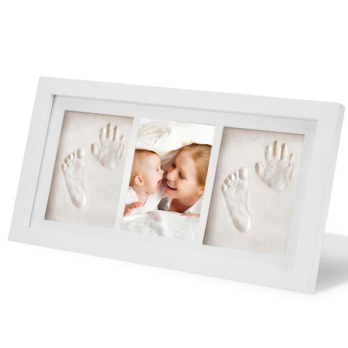 Hand & Foot Print Wooden Photo Frame (for Both baby & Pet)