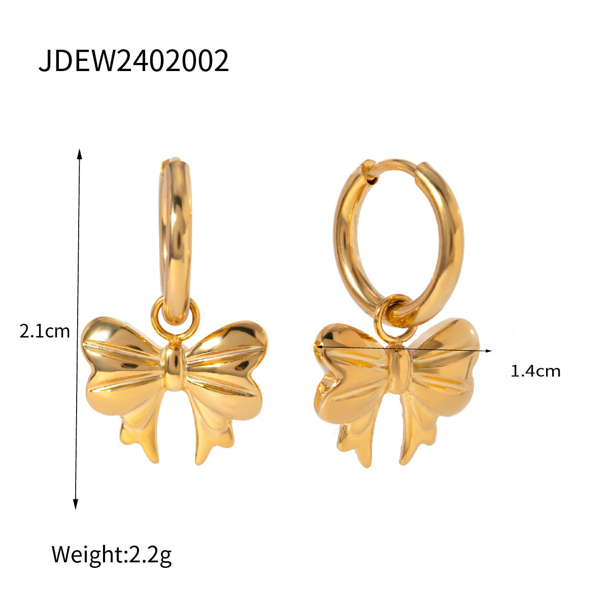 Bow-Shaped Earrings, Bracelets, Rings, Necklaces