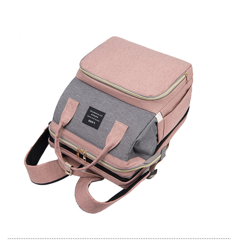 Multifunctional Baby Backpack with Foldable Diaper Changing  Station