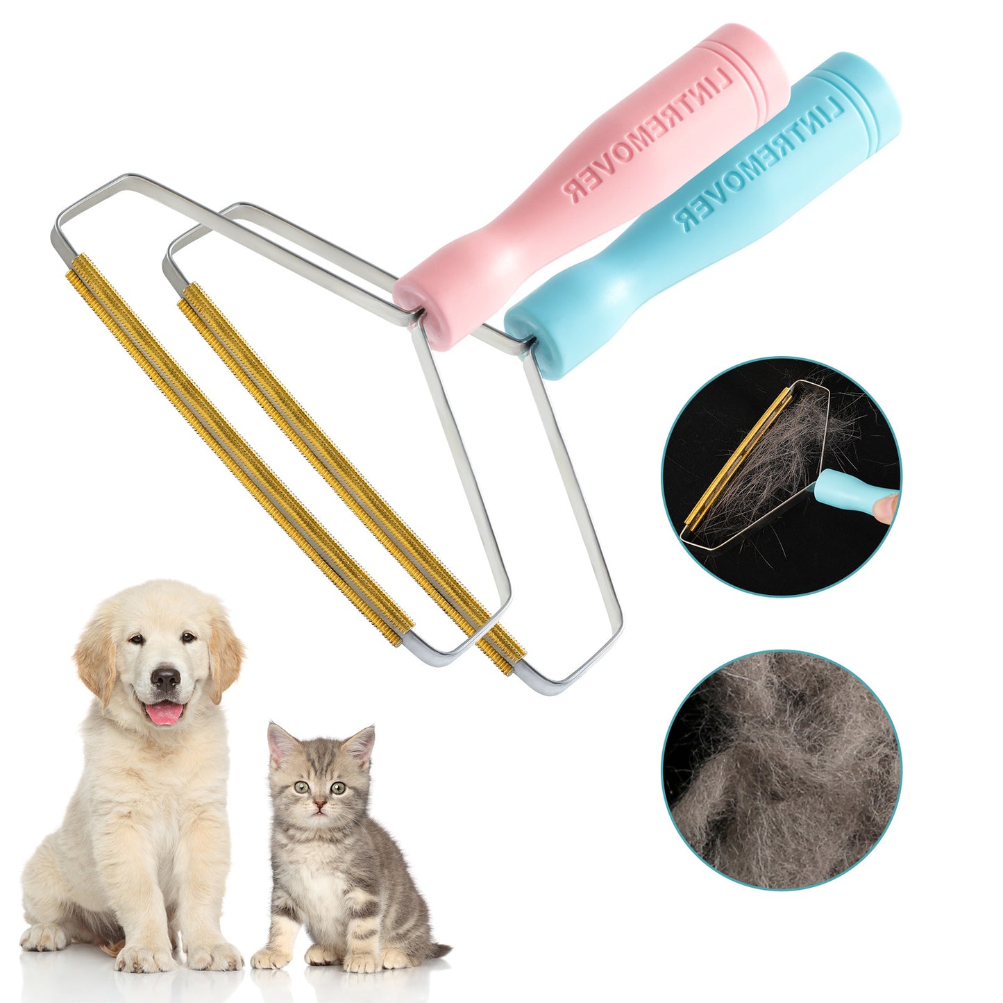 Stainless Steel Pet Hair Remover